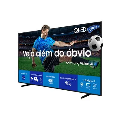 285276-400-auto Smart Tv 75 4k Qled Ultra Ai Controle Por Gestos Samsung