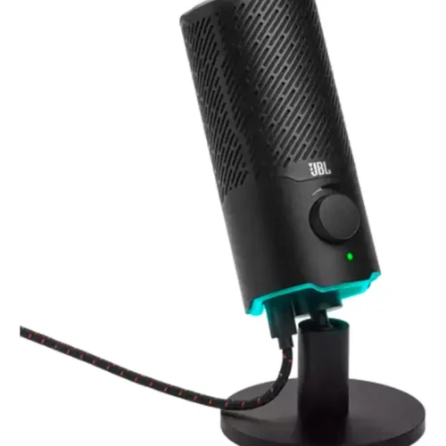 D_Q_NP_2X_983217-MLU71226209870_082023-F Microfone Jbl Quantum Stream Condensador Duplo Com Fio E Led Cor Preto JBLQSTREAMBLK