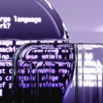 Abstract representation of large language models and AI technology.
